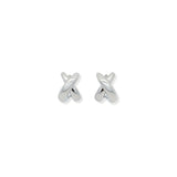 Aretes Cross Silver
