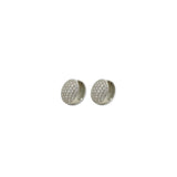 Aretes Cushion Silver