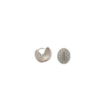 Aretes Cushion Silver