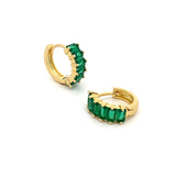 Aretes Diana Emerald