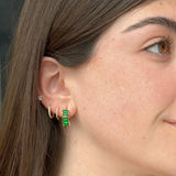 Aretes Diana Emerald