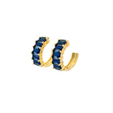 Aretes Diana Zafiro