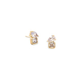 Aretes Drop White