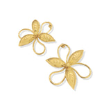 Aretes  Flowers Gold