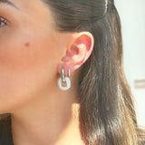 Aretes Isabela Silver