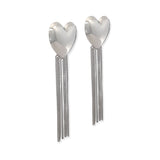 Aretes Kina Heart Silver