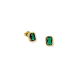 Aretes Maika Emerald