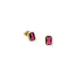 Aretes Maika Rubi
