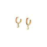 Aretes Moon Colors
