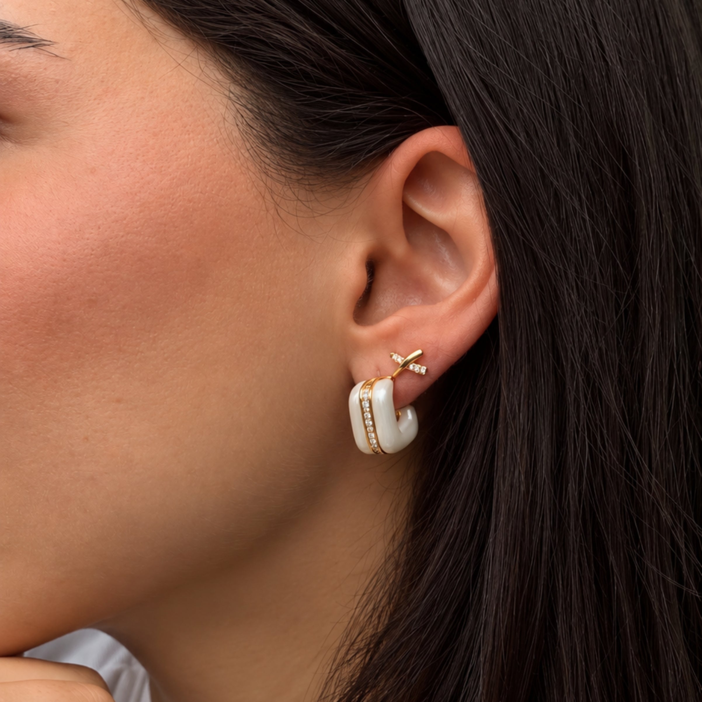 Aretes Romy Gold