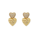 Aretes Rosetta Heart