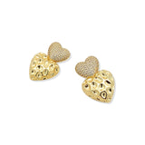 Aretes Rosetta Heart