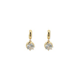 Aretes Round Gold