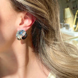 Aretes Spin Silver