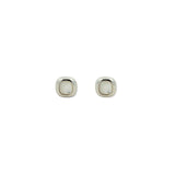 Aretes Square Silver