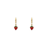 Aretes Strawberry Gold