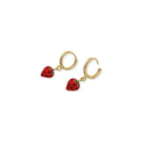 Aretes Strawberry Gold