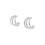 Aretes Zay Silver