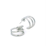 Aretes Zay Silver