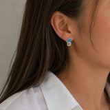 Aretes Drop Blue