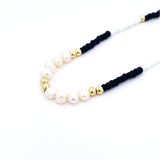 Collar Bicolor Pearls