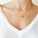 Collar Double Heart