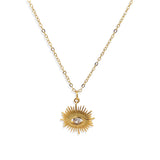 Collar Eye Sun White