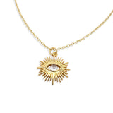 Collar Eye Sun White
