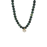 Collar Granate Emerald