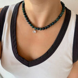 Collar Granate Emerald