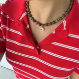 Collar Granate Brown
