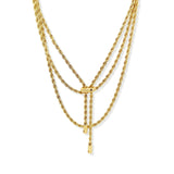 Collar Lariat Gold