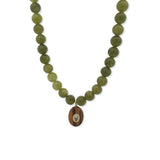 Collar Tiger Eye Emerald