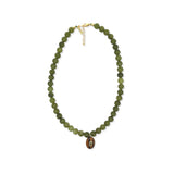 Collar Tiger Eye Emerald