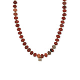 Collar Red Print