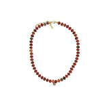 Collar Red Print