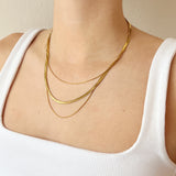 Collar Set Gienna Gold