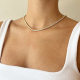 Collar Tennis Nina Gold