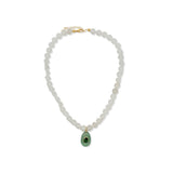 Collar Topacio  White