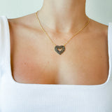 Collar Tuli Heart Black