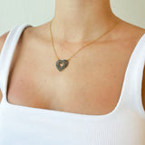 Collar Tuli Heart Black