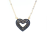 Collar Tuli Heart Black
