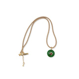 Collar Agata Emerald