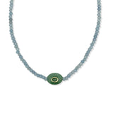 Collar Blue Emerald