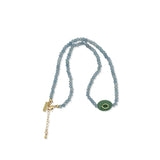 Collar Blue Emerald