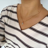 Collar Cruz Zirconias