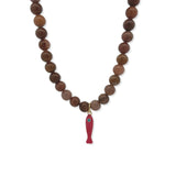 Collar Malaquita Brown