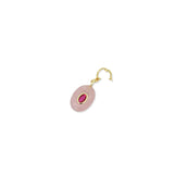 Dije Pink Oval