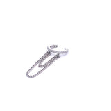 Ear Cuff Queen Silver