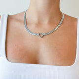Collar Vero Heart Silver